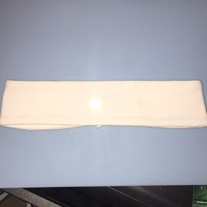 White Lulu Lemon headband